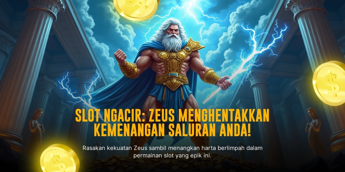Slot Gates of Olympus: Petualangan Seru dengan Jackpot Fantastis